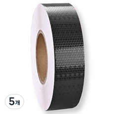 TIS 고휘도 벌집 반사테이프, 블랙, 5개