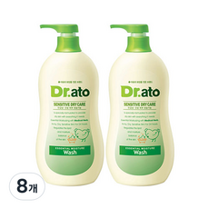 Dr.ato 精華保濕沐浴露, 8瓶, 500ml