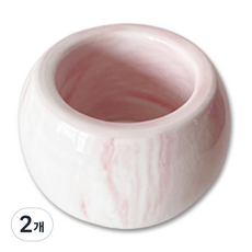 newnlook 陶瓷牙膏架, 2個, 粉嫩粉紅色