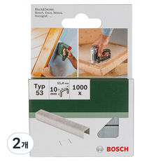 BOSCH 博世 釘槍針 1000p 10mm 2609255821, 單一顏色, 2個
