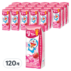 초코에몽 딸기에몽, 190ml, 120개