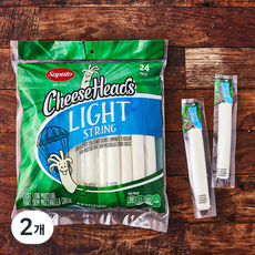사푸토 스트링 치즈 라이트, 23.5g, 2개, 24개입