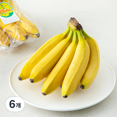 필리핀산 알로하 바나나, 6개, 1kg