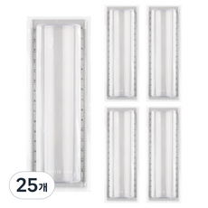 유니아트 자 만들기, 투명, 25개