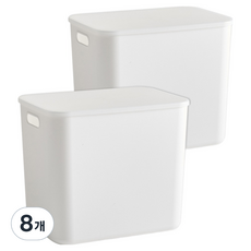 타미하우스 팬트리 도이 수납함, 화이트, 8개
