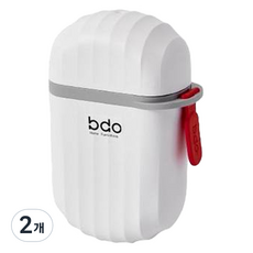 中國 現代風攜帶式肥皂盒 橢圓型, 白色, 2個