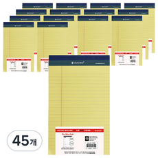 OXFORD Plus系列便條本 A5, 45個, 黃色, 50張
