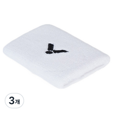 빅터 스포츠 엑세서리 손목밴드 SP123, A White, 3개