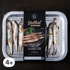 그레잇츠 간편 시샤모 구이, 120g, 4개