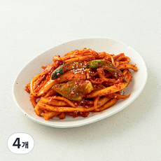 식탁위의사계 진미오징어 도라지오이무침, 140g, 4개