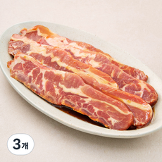 서가연 양념 돼지 LA 갈비, 800g, 3개