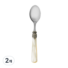 EME 나폴레옹 커트러리 테이블스푼, 펄 아이보리, 단품, 2개