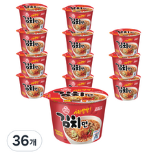 오뚜기 김치면 용기 105g, 36개