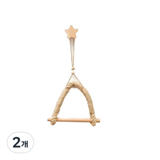 藤編原木感性衛生紙架, 星星, 2個