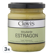 Clovis 龍蒿芥末醬, 200g, 3個