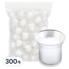 LaMon 半永久紋身針套海綿節省顏料杯, 300個, 半透明