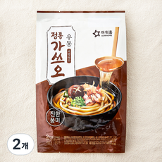 아워홈 정통 가쓰오 우동 2인분, 458g, 2개