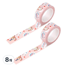 빨강머리앤 마스킹 테이프 15mm x 10m, 요리, 8개