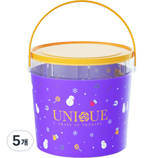 유니끄 퓨어 거품 파우더 입욕제 화이트머스크향, 400g, 5개