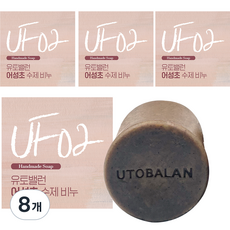 유토밸런 어성초 수제비누, 120g, 8개