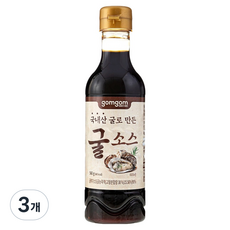 곰곰 국내산 굴로 만든 굴소스, 560g, 3개