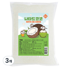 나타드코코 코코넛젤리 큐브타입 5mm, 3개
