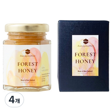 허니마더 포레스트 야생화 꿀, 70g, 4개