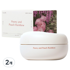 TISLO 身體乳霜 牡丹與蜜桃 彩虹, 2個, 175ml