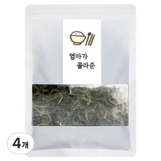 엄마가골라준 향이 진한 건취나물, 4개, 100g
