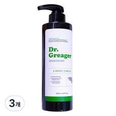 닥터그레이거 프로페셔널 프레시 샴푸, 3개, 500ml