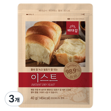 배대감 이스트, 40g, 3개