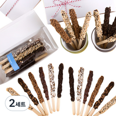 상상앤드 프렌즈 초콜릿 막대과자 만들기 DIY 세트, 2세트, 11종