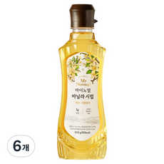 마이노멀 저당 저칼로리 바닐라 시럽, 500g, 6개