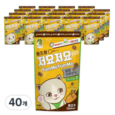캐츠랑 고양이 저요저요 보양간식, 닭고기, 150g, 40개 닭고기, 150g, 40개
