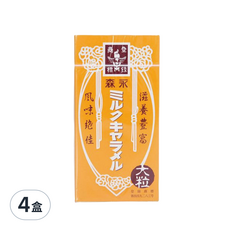 MORINAGA 森永 大粒焦糖味牛奶糖, 經典的童年美味, 日本原裝進口, 141.1g, 4盒