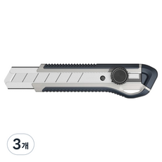 DORCO 多可樂客 美工刀 25mm XL701, 混合色, 3個