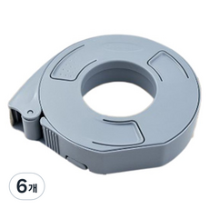 롤링독 마스킹 테이프용 컷터기 24mm, 6개