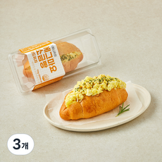 조르니키친 에그마요 소금빵 샌드위치, 110g, 3개