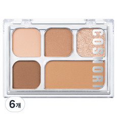 코스노리 마이 모먼트 아이 팔레트, 6개, 02 클래식 베이지