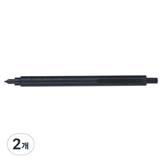카코 로켓 샤프 블랙, 0.5mm, 2개