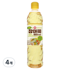 OTOKI 不倒翁 便利醃漬小菜醃漬醋醬, 4個, 990ml