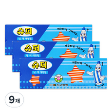 지구화학 슈퍼색연필 낱색 주황 12p, 1색, 9개