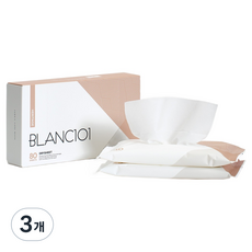 블랑101건조기시트 헤리티지, 3개, 80개입