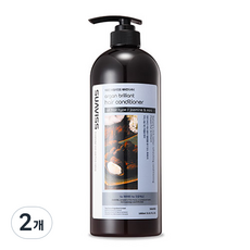 수아비스 아르간 브릴리언트 헤어 컨디셔너, 1L, 2개