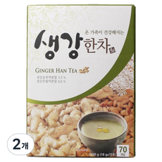 Korean ginseng product 生薑韓茶, 18g, 70入, 2個