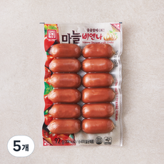한성기업 마늘 비엔나, 92g, 5개