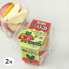 오 달달 상콤 사과, 130g, 1개입, 2개