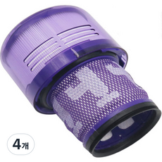 누심비 다이슨 무선청소기 V11 호환 포스트 교체용 필터, 4개