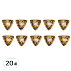 Iko Antipearl 美甲飾品 M-173, 混色, 20個