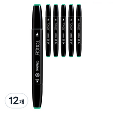 터치 트윈 마카 G58 MINT GREEN LIGHT, 1색, 12개